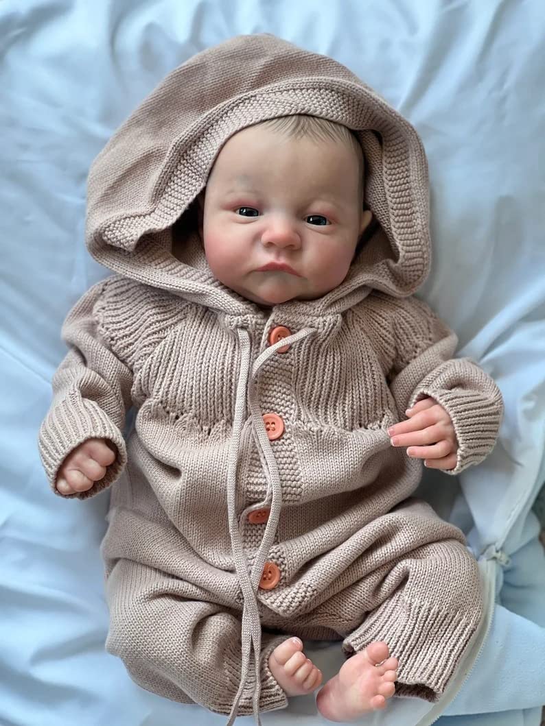 20 cali Reborn Baby Chłopiec realistyczna lalka maluch silikon Reborn lalki jak prawdziwe realistyczne lalki dziewczynka tanie 50 cm