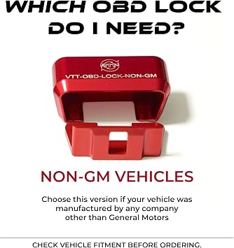 VTT OBD Lock | Non-GM Vehicles ONLY