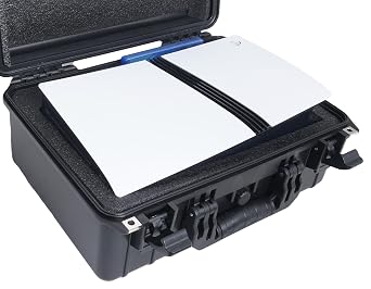 Case Club Case fits PlayStation 5 Pro with Headset. Pre-Cut, Heavy Duty, Waterproof, Shippable