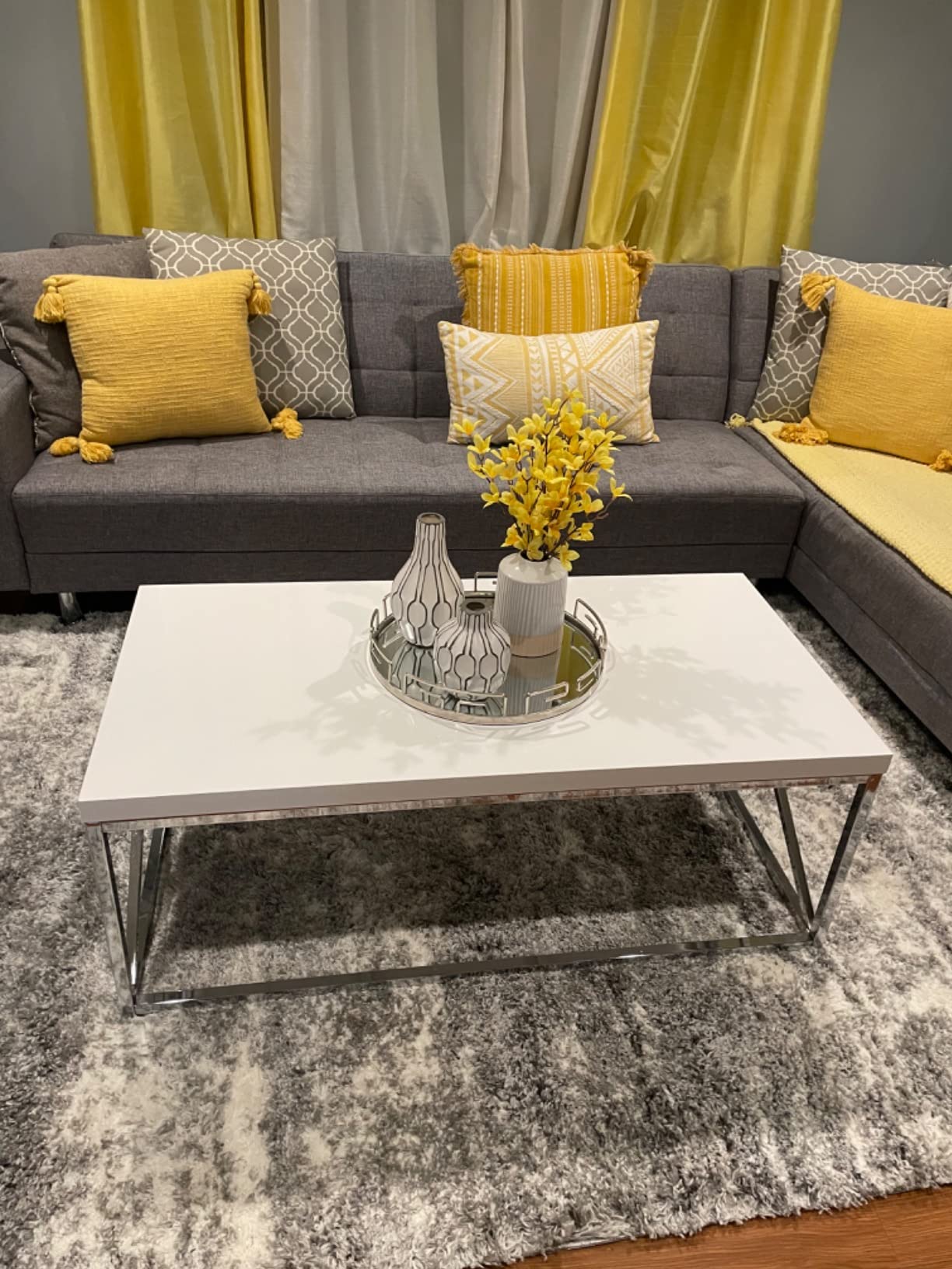 14/mo Finance Monarch Specialties Modern Coffee Table for Living