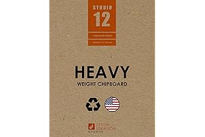 STUDIO 12 Chipboard Sheets: The Heavyweight Champ in Your Creative Corner