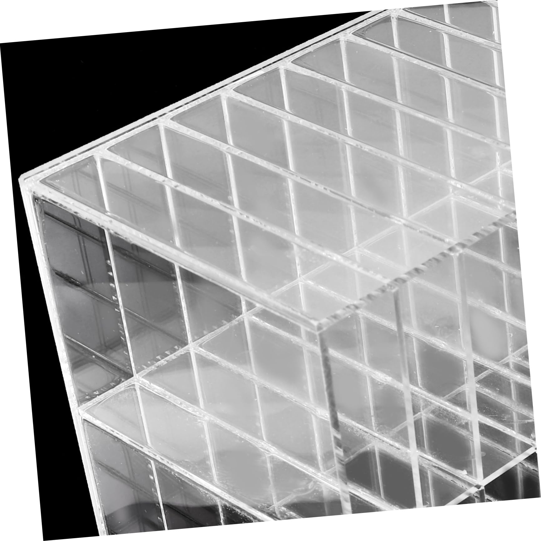 Artibetter Portapenne da Scrivania in Acrilico Organizzatore per Pennarelli Portatile Portapenne da Tavolo per Casa e Scuola Design Tinta Unita Semplice e Pratico