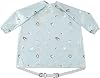 BIBaDO - Long Sleeve Baby Bibs - Babies & Toddlers 6-36 Months - Coverall Weaning Bib - Easy Wipe Clean & Soft Fabric - Attach to Highchair & Tables - Waterproof - Machine Washable