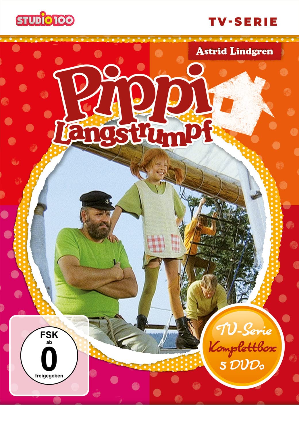 Pippi Langstrumpf - TV-Serien-Box [5 DVDs]