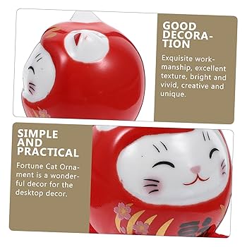 Amazon.co.jp: GATHINESS 招き猫の飾り 縁起だるま 猫の