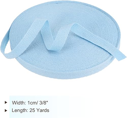 Vista 294 de PATIKIL Cinta de sarga de algodón de 3/4 pulgadas, 10 yardas, cinta de encuadernación al bies, cinta de espiga para costura, envoltura de regalos