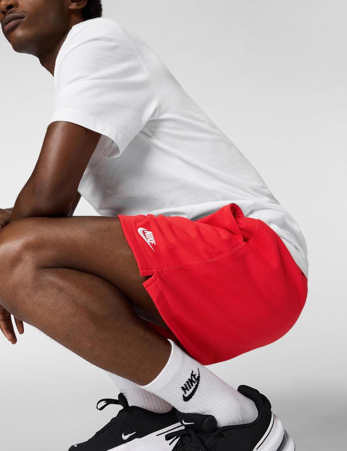 Nike Mens Club French Terry Flow Shorts - Image 6