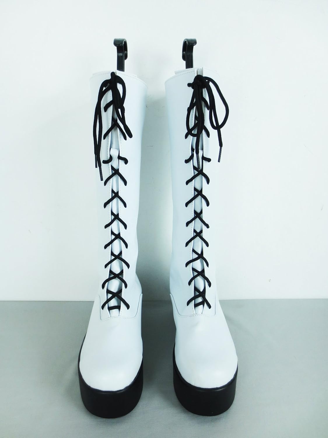 YuanCos Katekyo Hitman Reborn Belphegor Prince Thick Heel Cosplay Shoes Boots