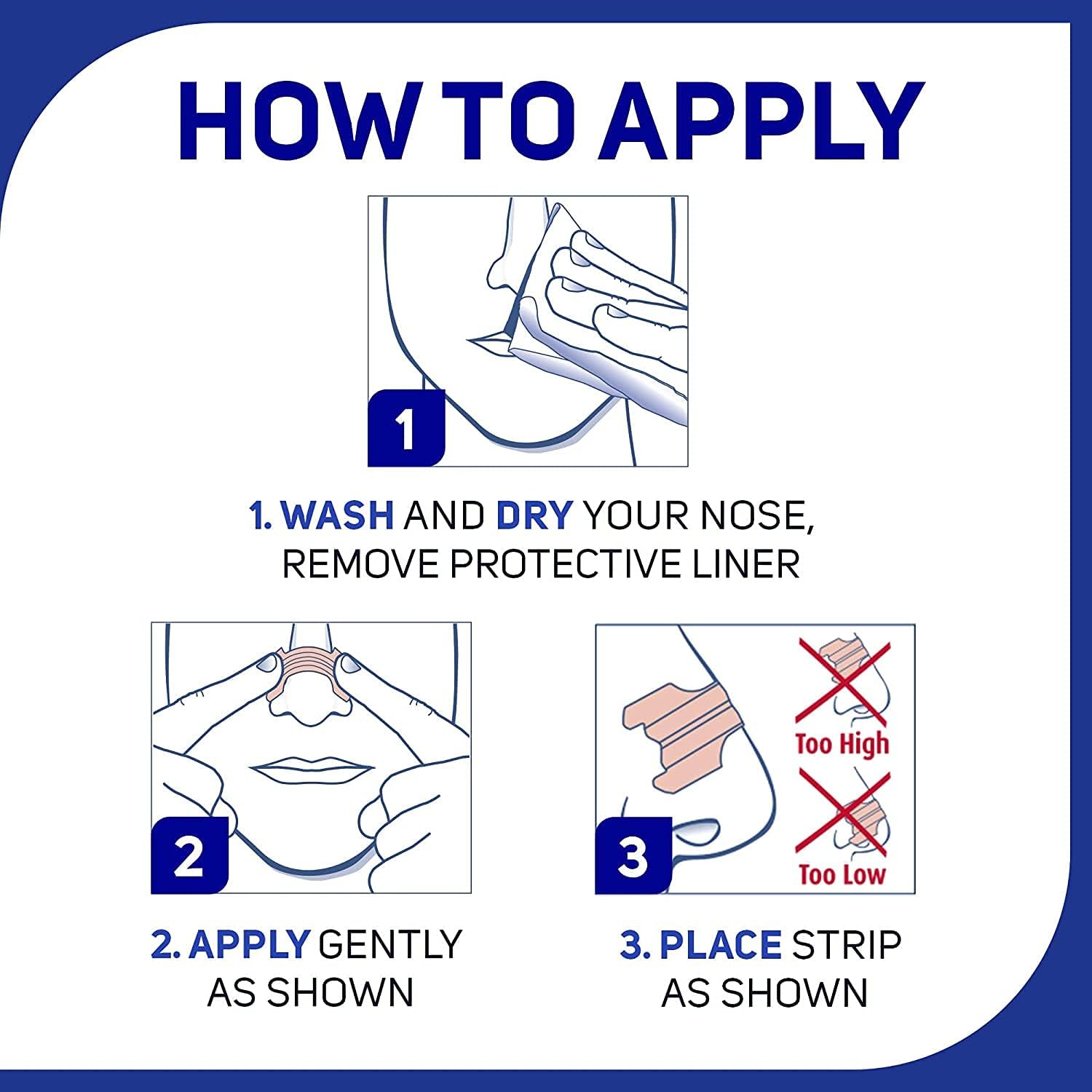 Breathe Right Nasal Strips Original Tan Small/Medium 30 ea (Pack of 3) : Health & Household