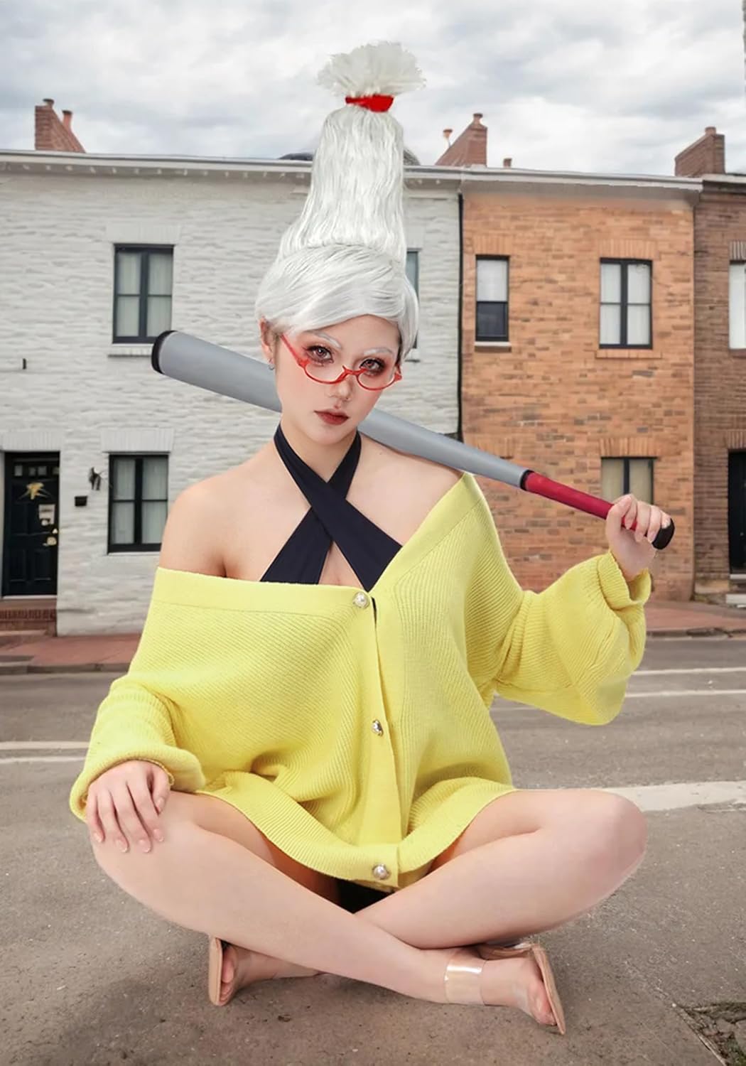 C-ZOFEK Women's Seiko Cosplay Costume Full Set Outfit for Halloween Party - Image 5