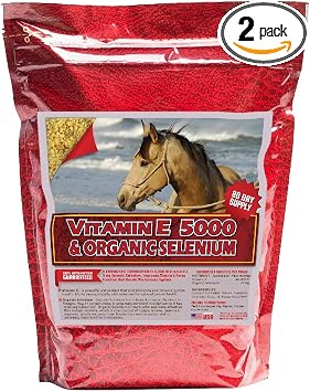 Vitamin E & Organic Selenium 10 lb, 5,000 IUs of Vitamin E and 3 mg of Organic Selenium per Dose