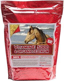 Vitamin E & Organic Selenium 10 lb, 5,000 IUs of Vitamin E and 3 mg of Organic Selenium per Dose