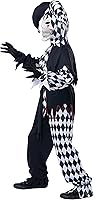 Vista 2 de Kids Dark Jester Costume