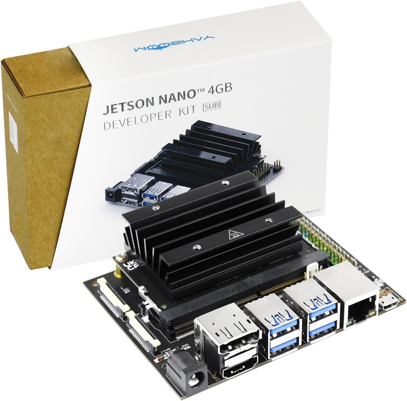 Jetson Nano B01 4GB Development Kit Official Board for AI and Robotics Yahboom