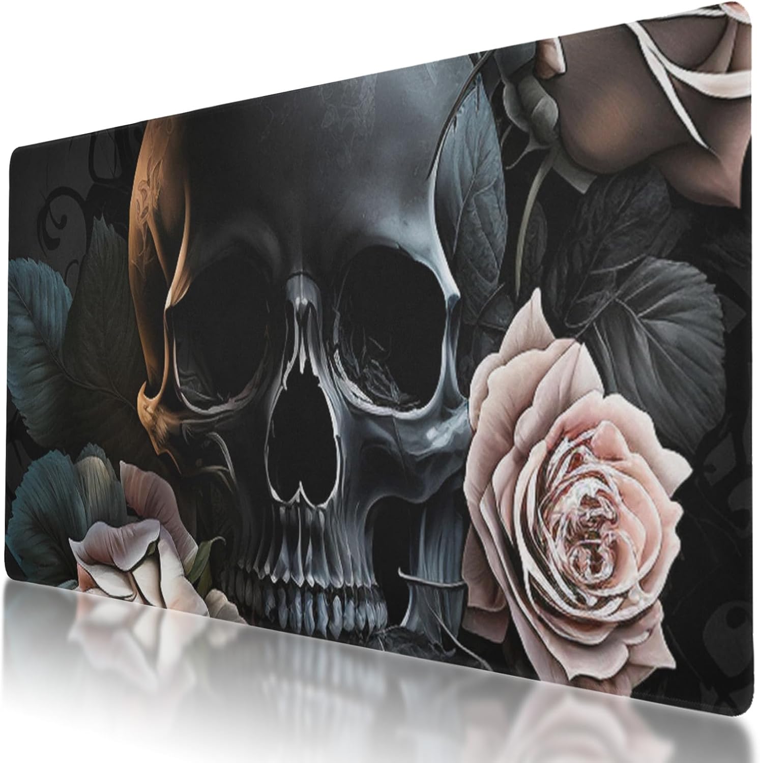 Colorful Artwork Mouse Pad - Non-Slip Desk Mat Protector for Gaming and Office Use - 35 x 17 Inches XL Size