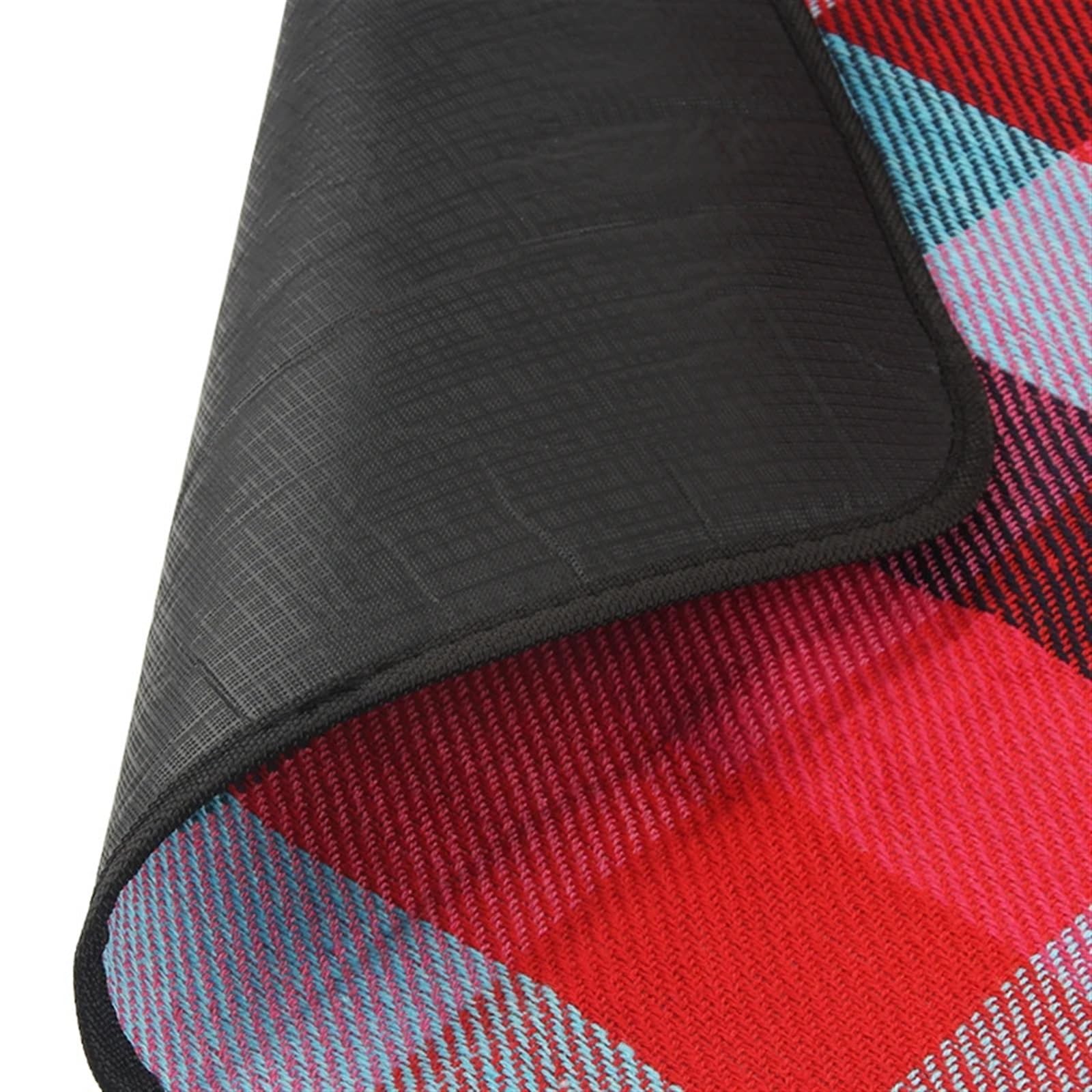 Coperta da Picnic Impermeabile Tappetino pieghevole Coperta morbida impermeabile for esterni da picnic scozzese spiaggia per picnic campeggio spiaggia esterno(B)