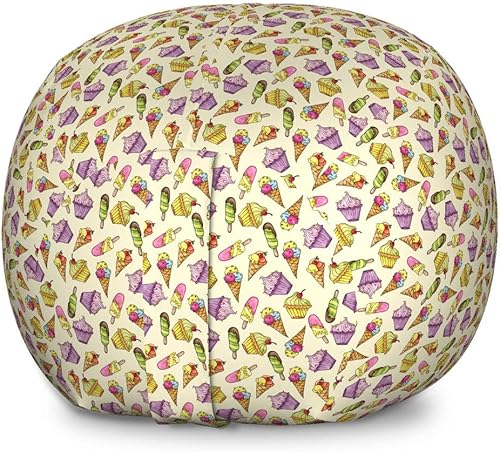 Miniatura 18 de Ambesonne Silla de almacenamiento de juguetes de galaxia, arte espacial de la galaxia, planetas del sistema solar, planetas, mercurio, urano,