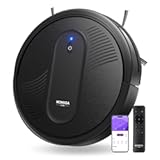 MONSGA Robot Vacuum Cleaner&comma; 3000Pa Powerful Suction Robotic Vacuum&comma; 3&period;2" Super-Slim&comma; 140Min Runtime&comma; Vacuum Robot for Hard Floor&sol;Low Pile Carpet&sol;Pet Hair&comma; Remote&sol;App&sol;Voice Control&comma; Schedule Clean
