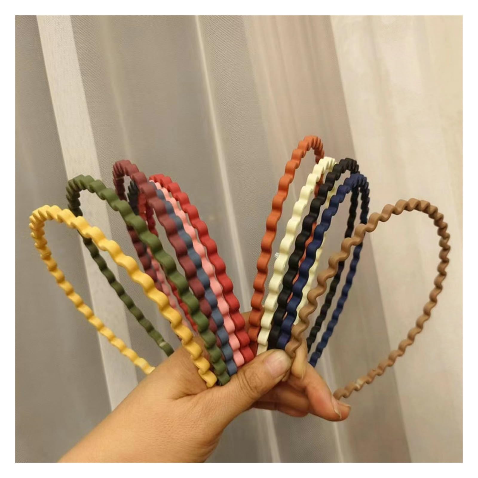 10pcs Frosted Hair Headband Für Frauen