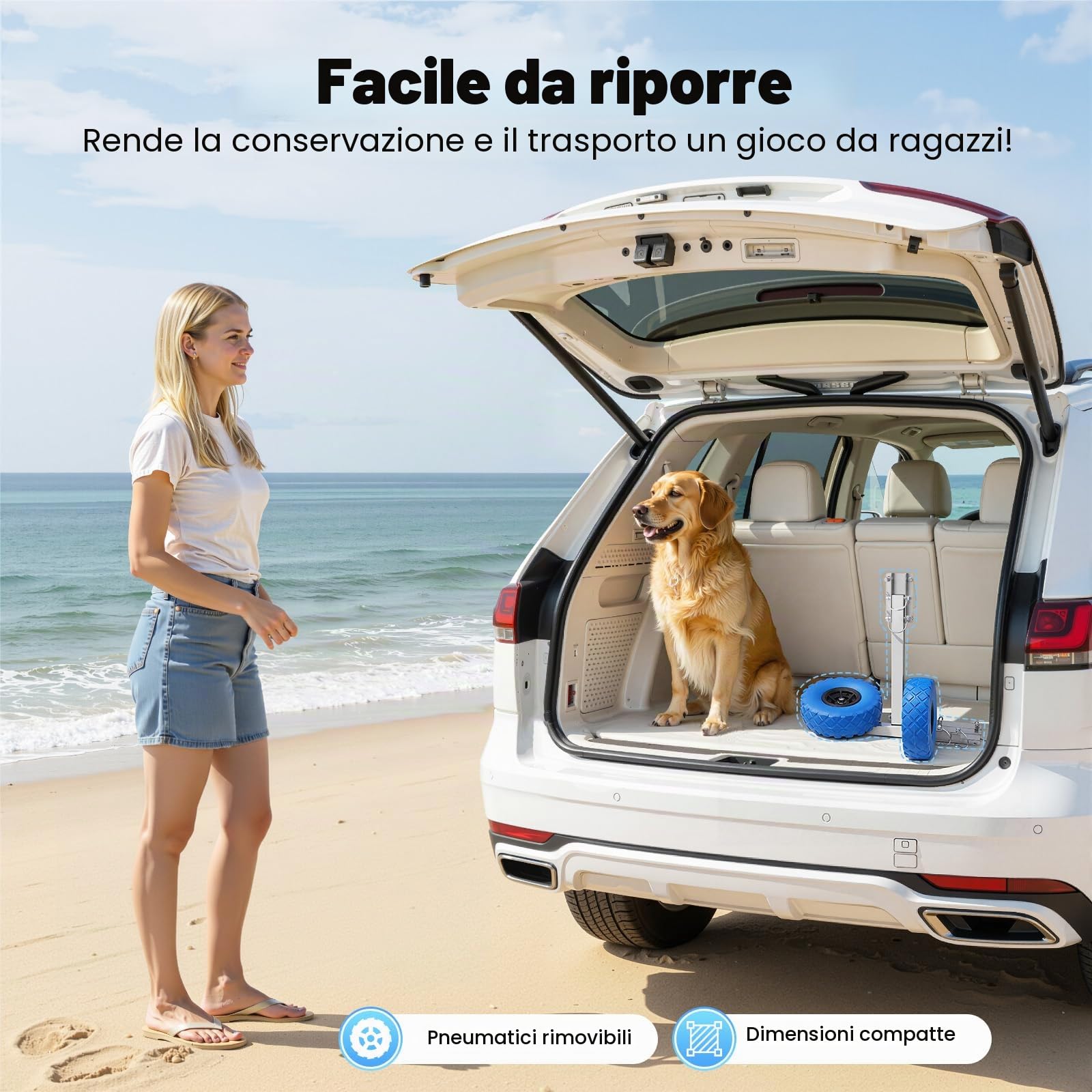 MINRS Biciclette da barca, ruote scorrevoli, carico massimo 150 kg, per imbarcazioni, ruote posteriori del furgone, ruote posteriori, kit ruota posteriore in alluminio, ruote