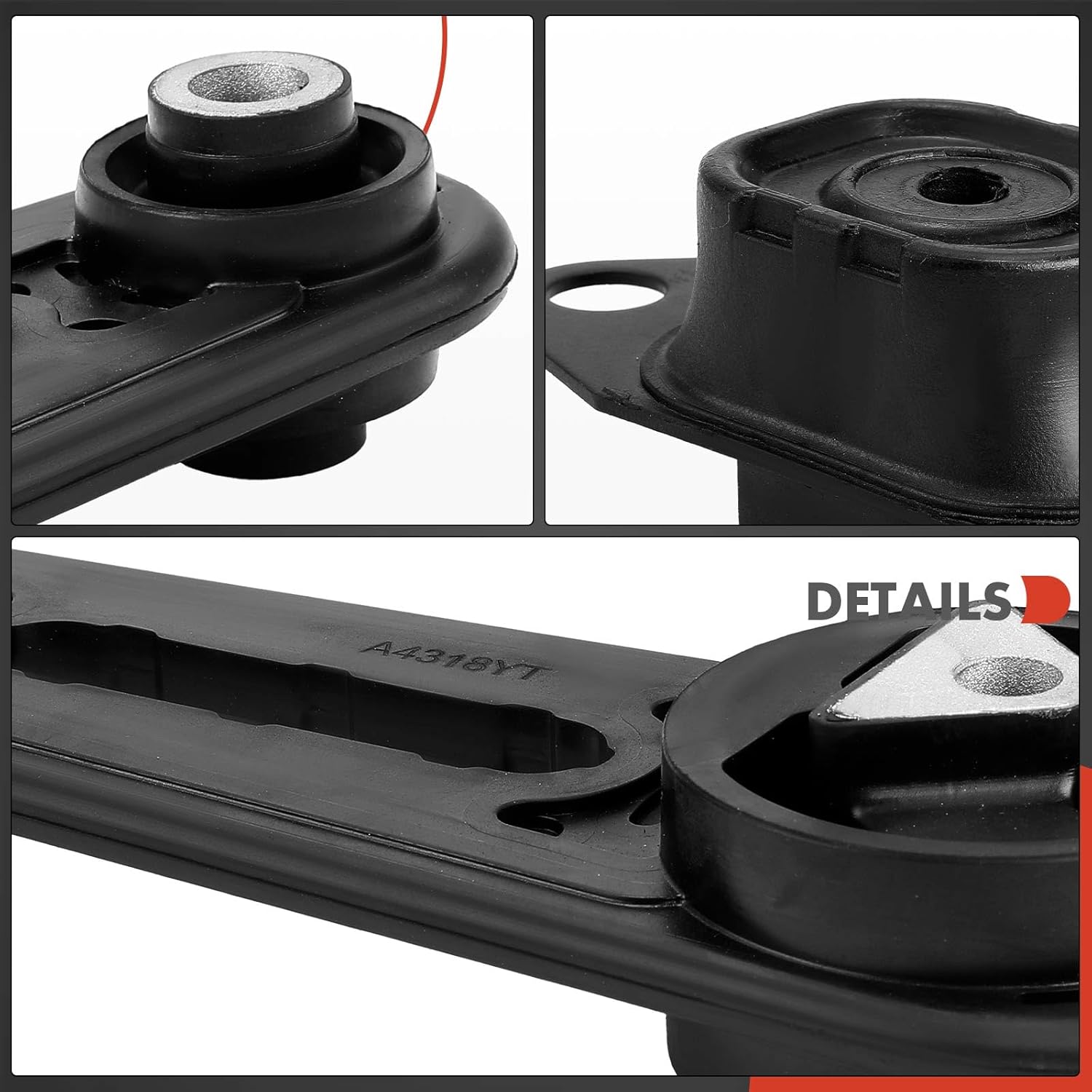 A-Premium 2PCS Transmission Mount and Torque Strut Mount Set Compatible with Nissan Versa 2007-2012, Cube 2009-2014, 1.6L 1.8L