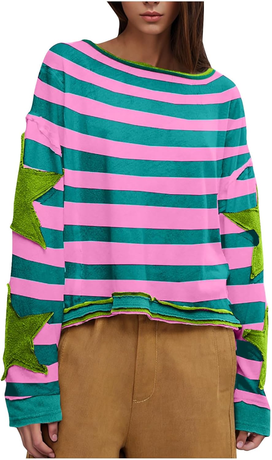 E-Girl Y2K Sweat à Capuche Zippé à Manches Longues Pour Femme Style Vintage Années 90, C- Café, Moyen