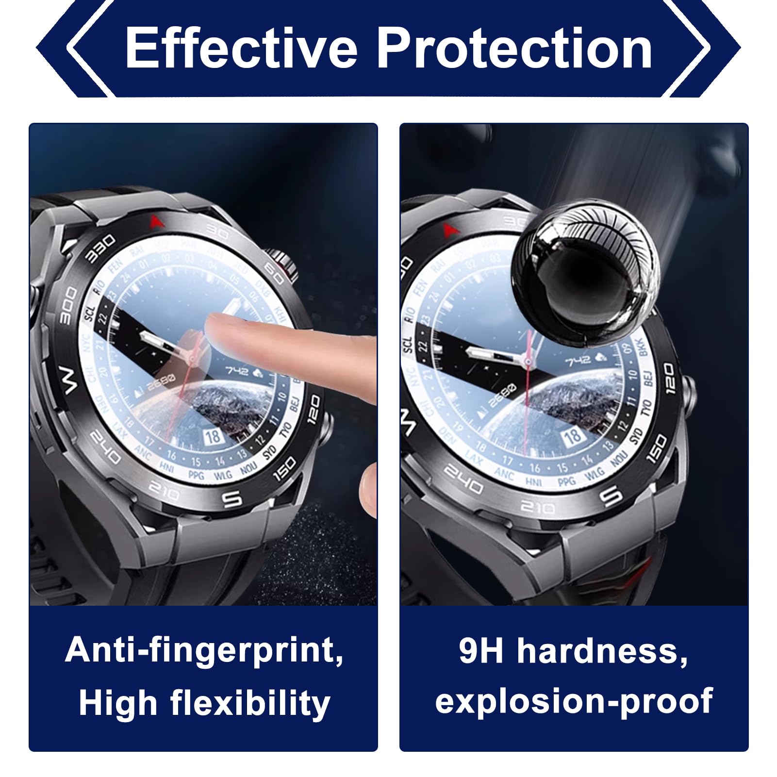 Diruite 4 Piezas Protector Pantalla para Garmin Fenix 7X 51mm Cristal Templado,HD Protector Reloj paraGarmin Fenix 7X /7X Solar/Sapphire Solar Smartwatch Protector[Anti-Raspado Diruite 4 Piezas Protector Pantalla para Garmin Fenix 7X 51mm Cristal Templado,HD Protector Reloj paraGarmin Fenix 7X /7X Solar/Sapphire Solar Smartwatch Protector[Anti-Raspado
