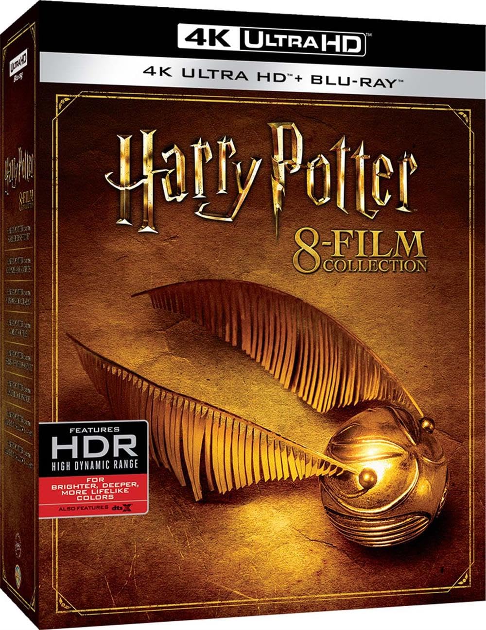 Harry Potter - 8 Film Collection (8 Blu-Ray 4K Ultra Hd+8 Blu-Ray) (1 BLU-RAY)