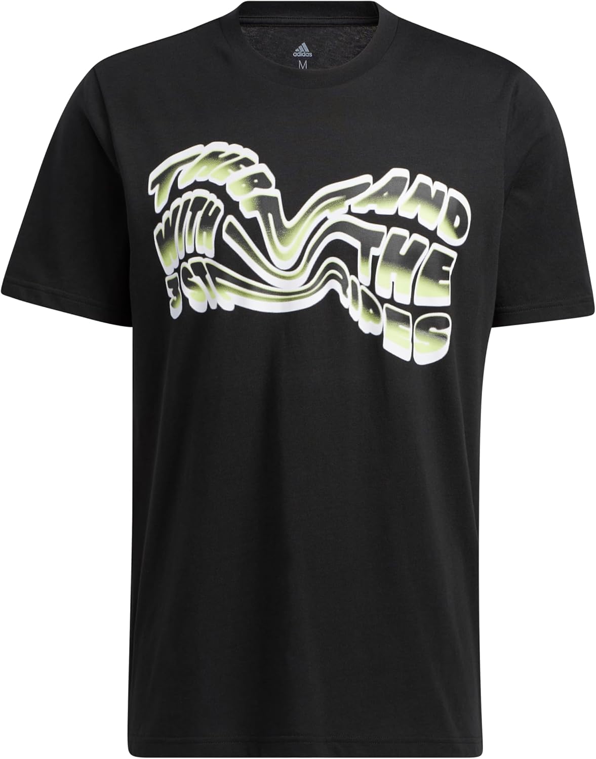 adidas Mens Summer Heat Verbiage Graphic Tee