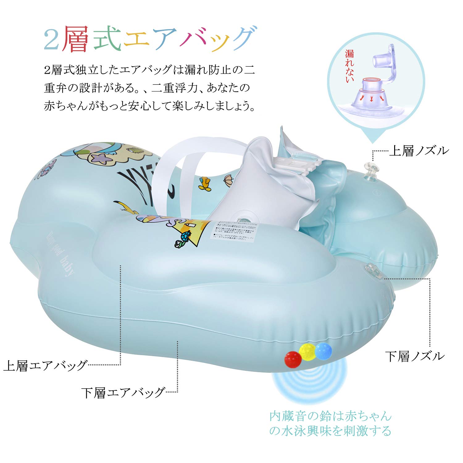 Amazon.co.jp: YXTC ベビー浮き輪フロート お風呂 子供 赤ちゃん