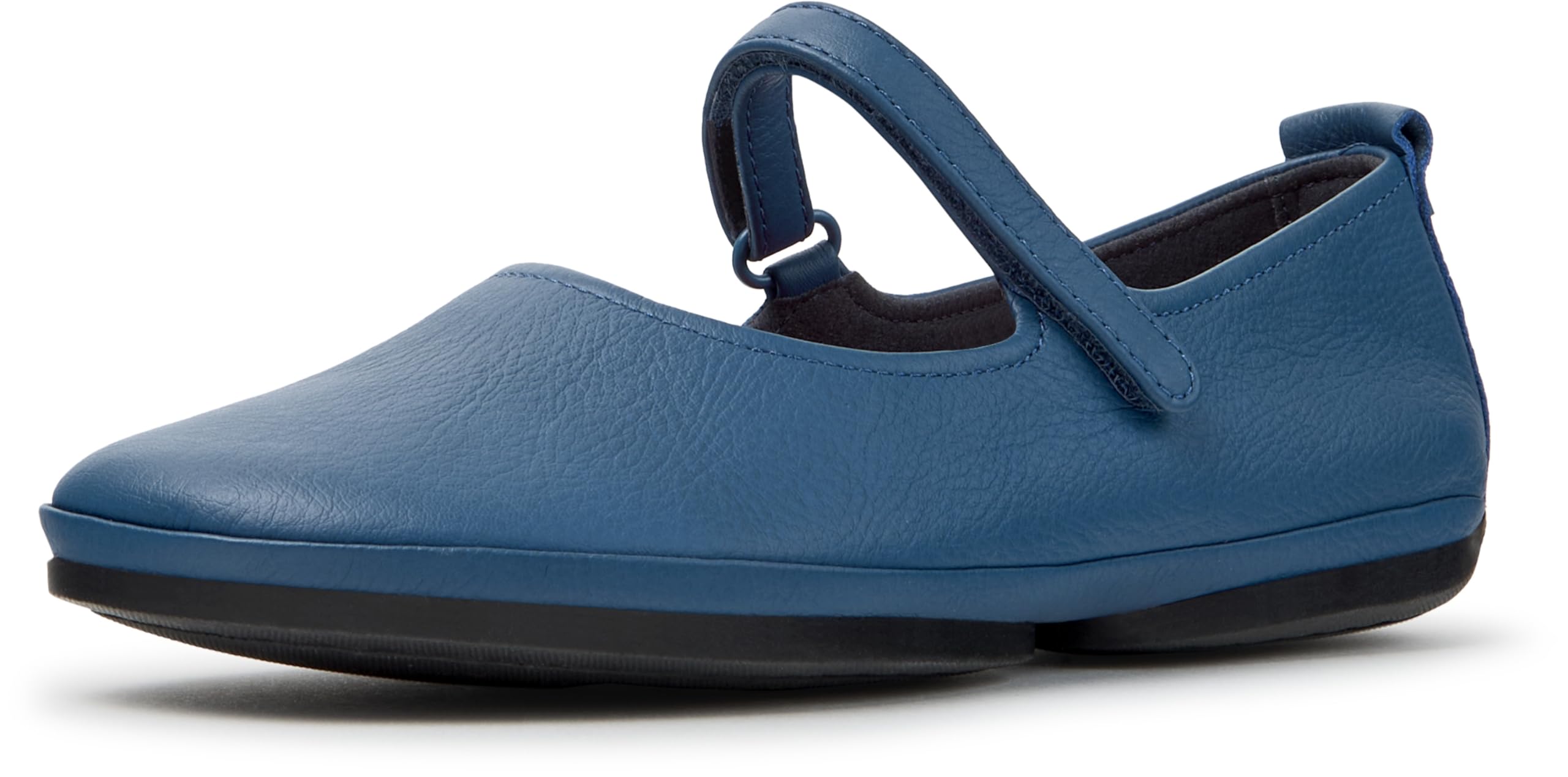Camper Right Nina Zapatos de piel azules para mujer.