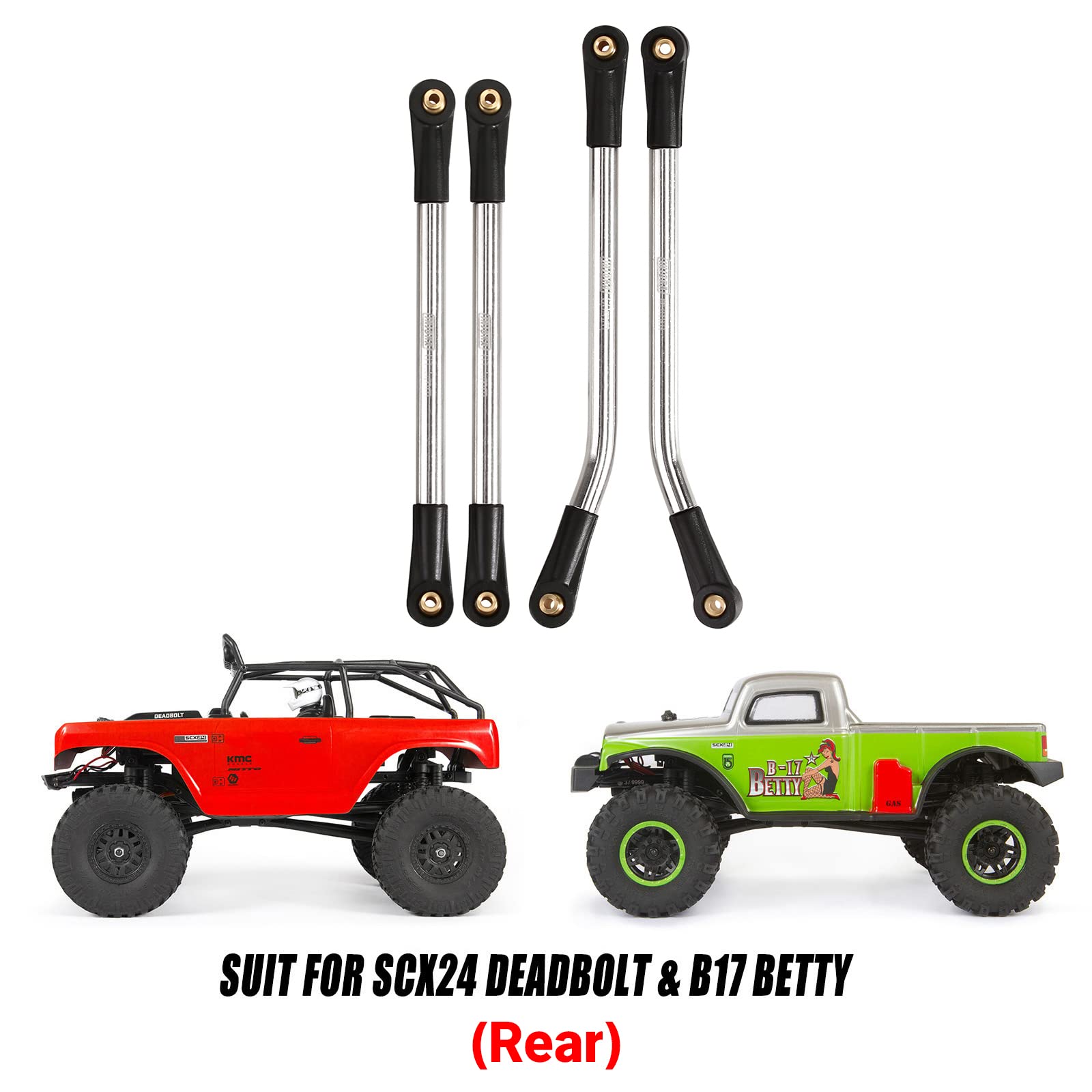 Amazon.com: INJORA High Clearance Links -4 Rear High Clearance