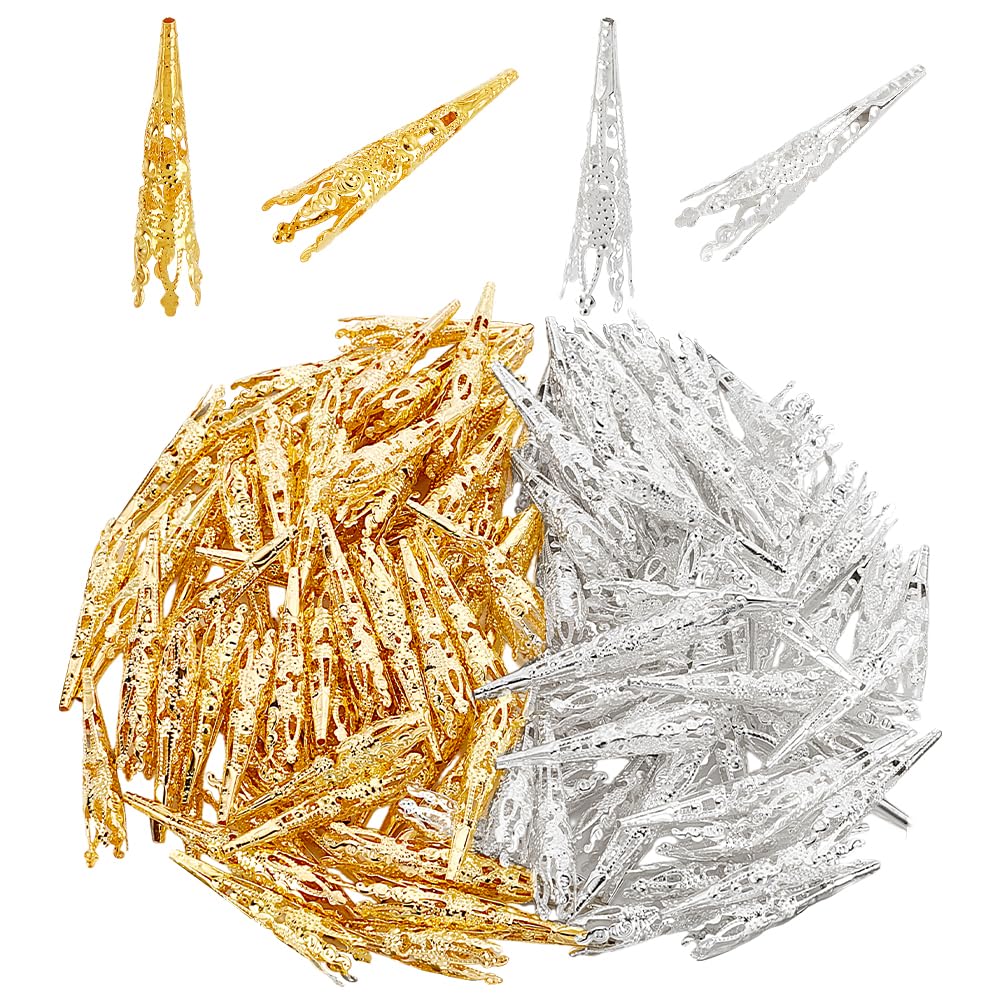 Capuchons de perles en fleur pour embellir vos tresses de vacances et bijoux bohèmes