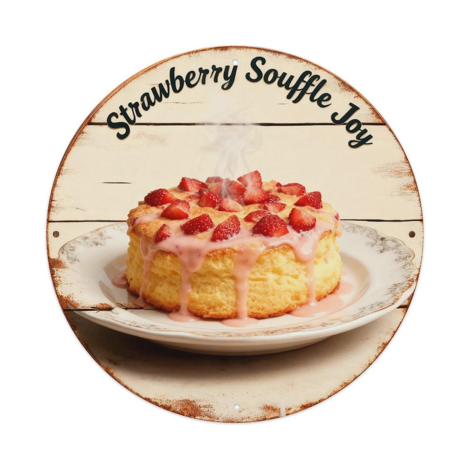 Honey Bee Sweet Sign Metal Tin Sign Plaque