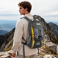 Vista 7 de Mochila pequeña para montar en bicicleta, Gris