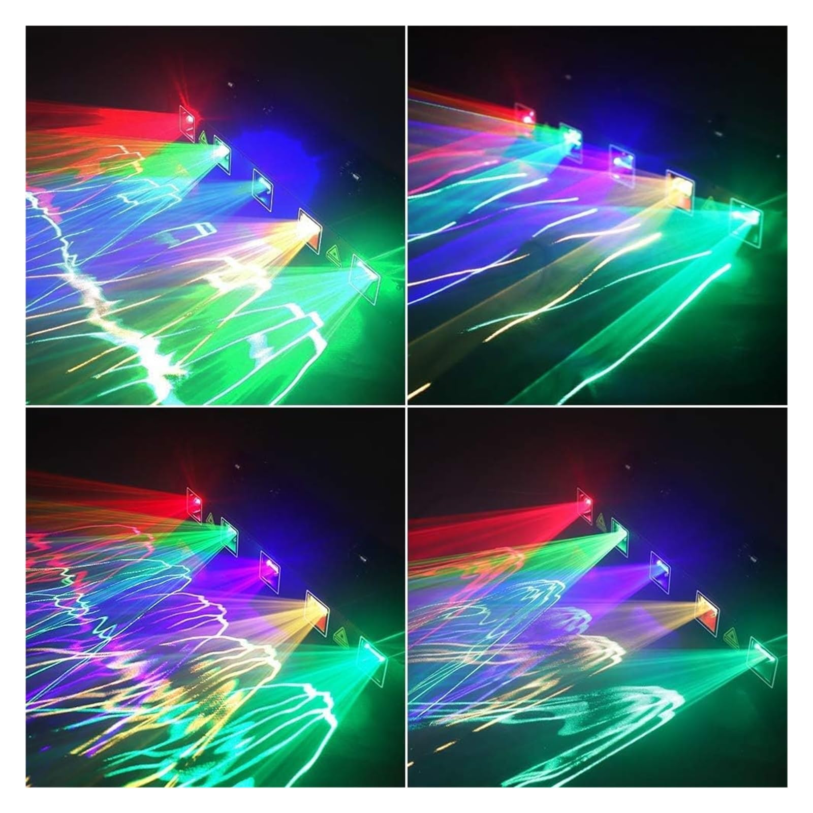 6 otworów LED Light RGBYC kolor wiązki wzór linii DJ Disco oświetlenie na imprezę sterowanie oświetlenie do zastosowań muzycznych do tańca urodziny Bar