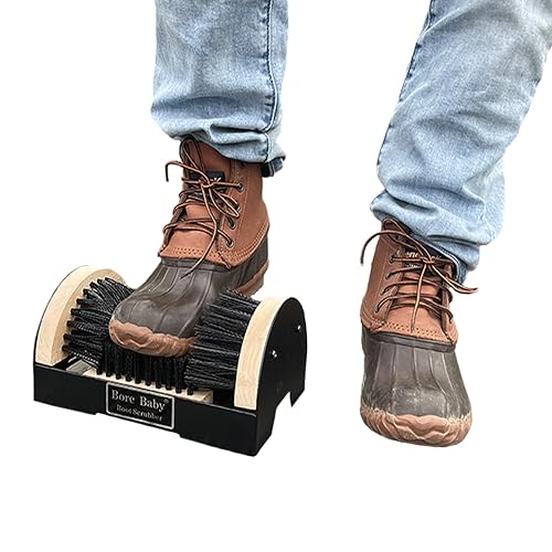 Boot Scrubber - Outdoor Heavy Duty Boot Scraper Brush &
