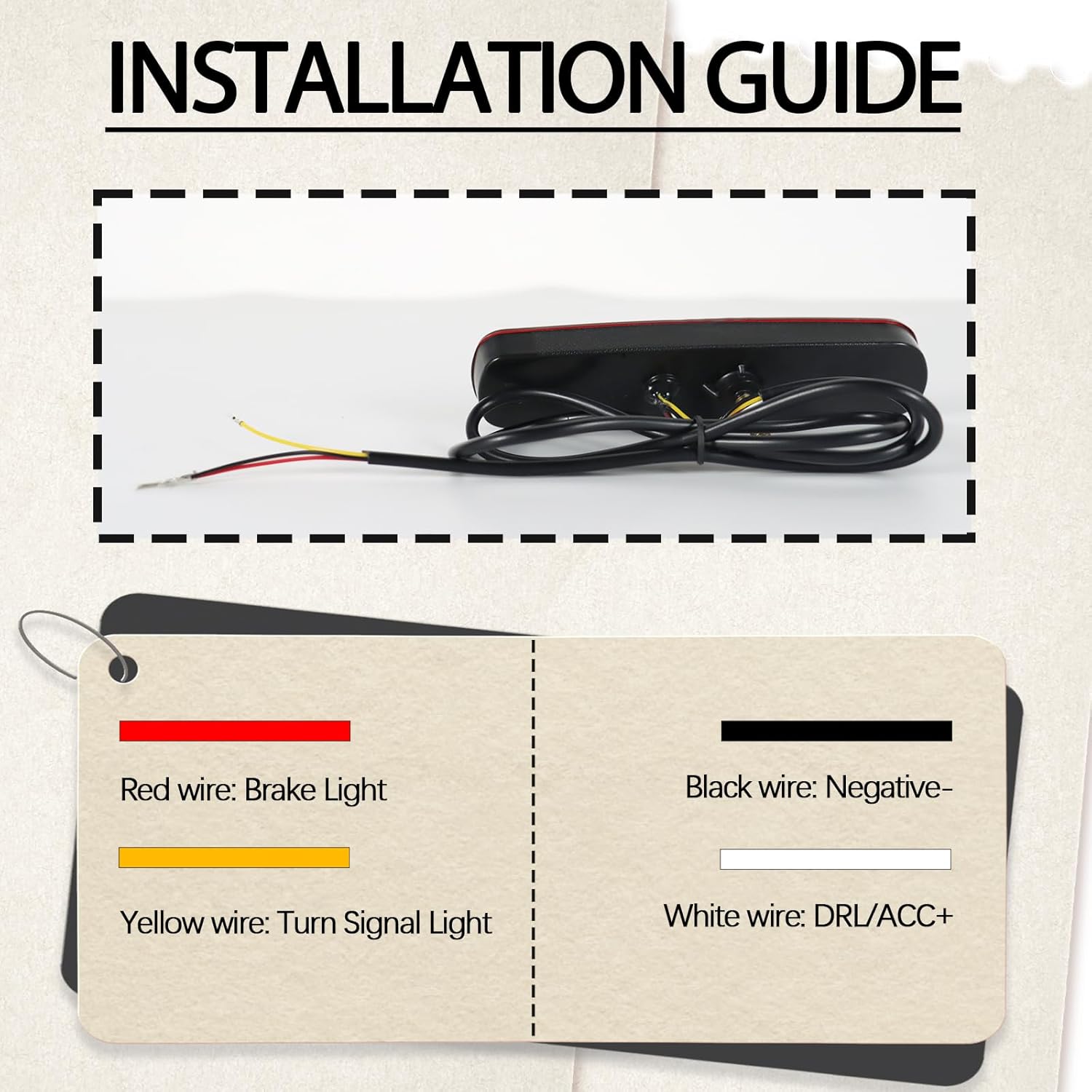 LED Rear Bumper Reflector Lights Trim for Toyota Land Cruiser LC100 1998-2007, for Lexus LX470| Red Sequential Turn Signal,DRL&Brake Light |Replacement for OEM 8191048050, 8192048050 (Smoked)