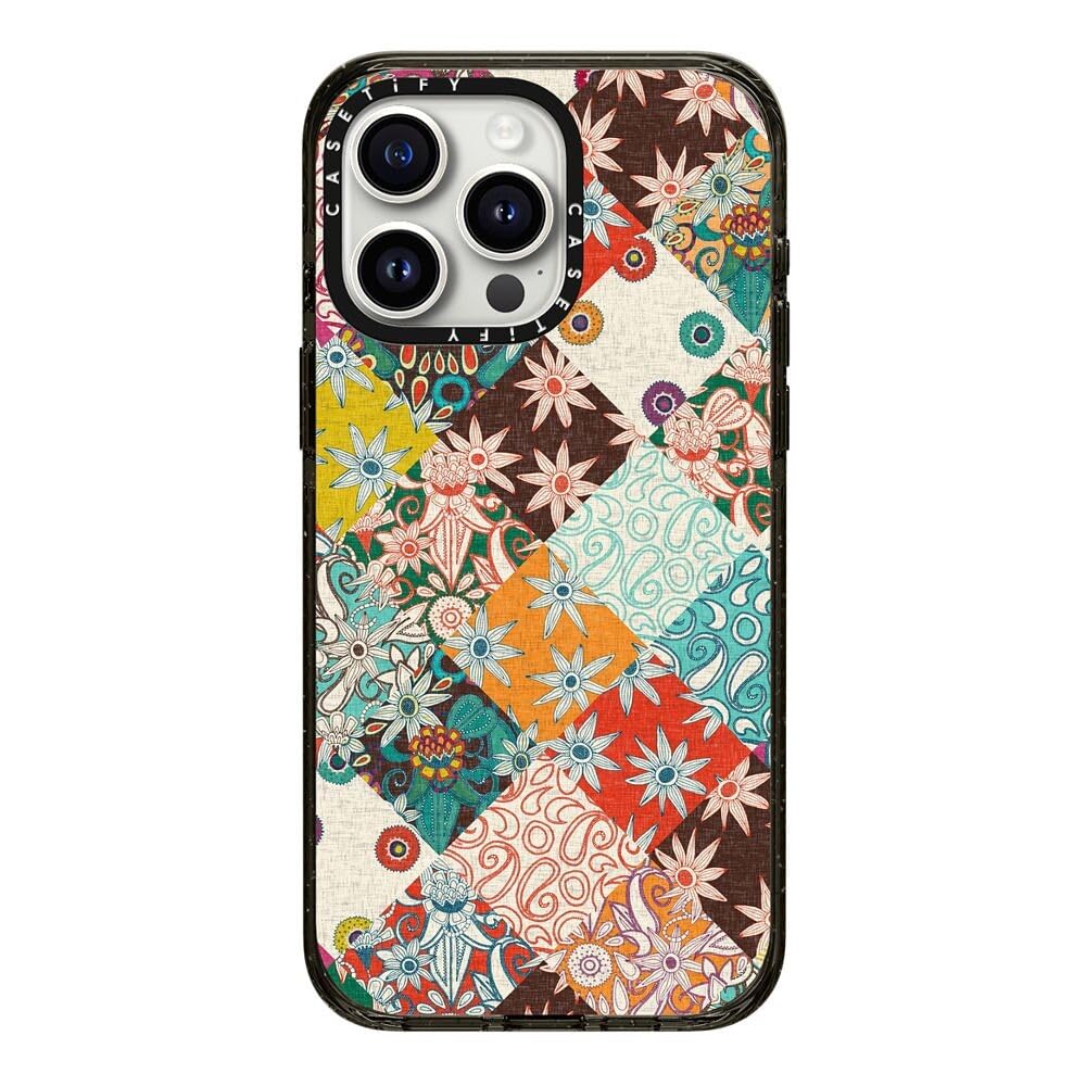 CASETiFY Impact Case Per IPhone 15 Pro – Custodia Anticaduta 2,5 M, Compatibile MagSafe, Rosa Chiaro Trasparente Con Cuori