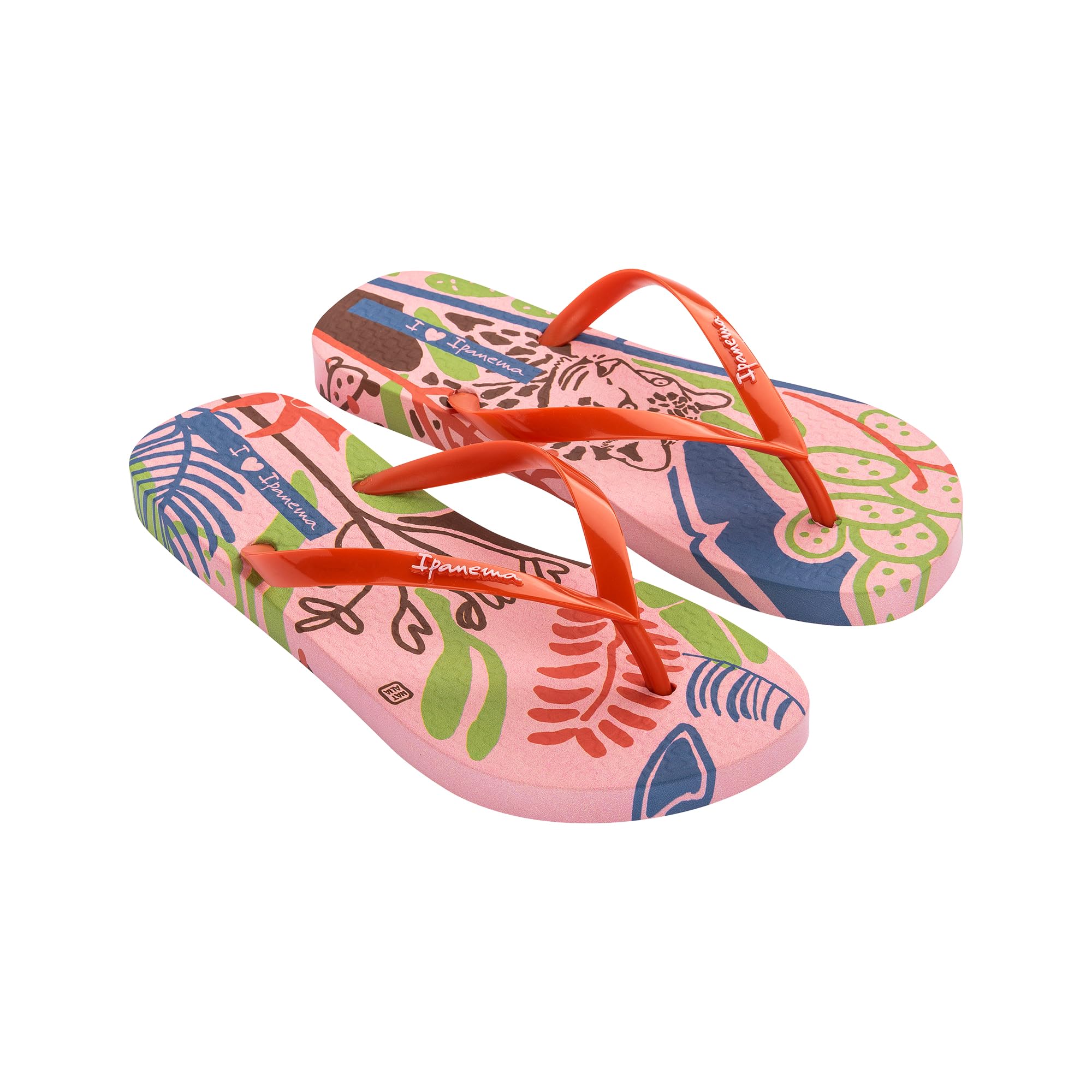 Ipanema GRAFFITI III FEM, Flip-Flop, PINK/RED,