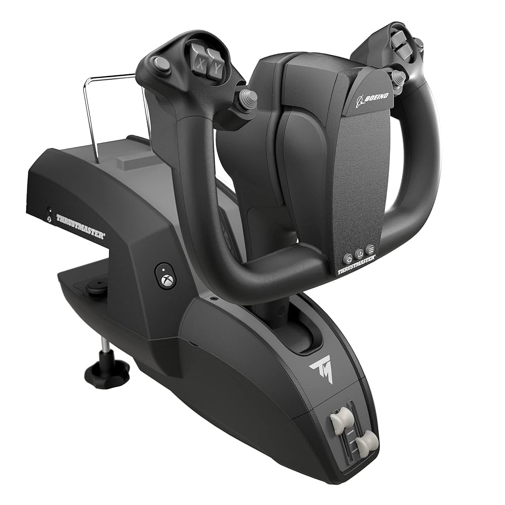 thrustmaster TCA boeing スラストマスター 737 787 TCA Yoke Pack Boeing Edition Joystick | Thrustmaster U.S eShop