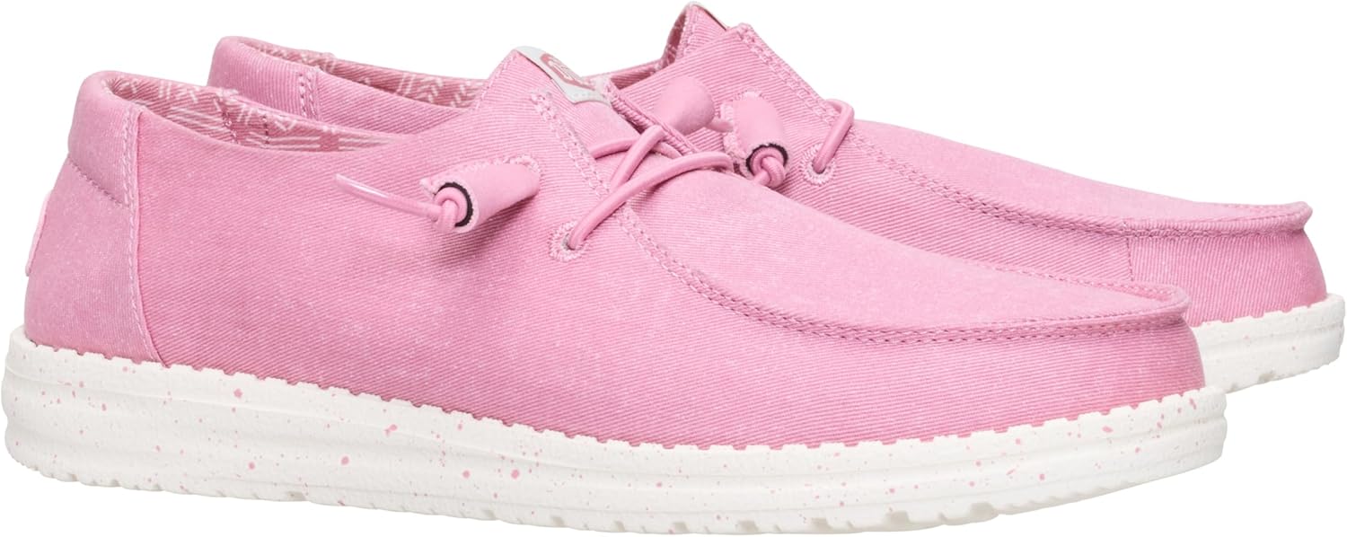 HEYDUDE Wendy Stretch Canvas Women’s Shoes, Women’s Slip-on Loafers, Comfortable & Light-Weight - Image 2