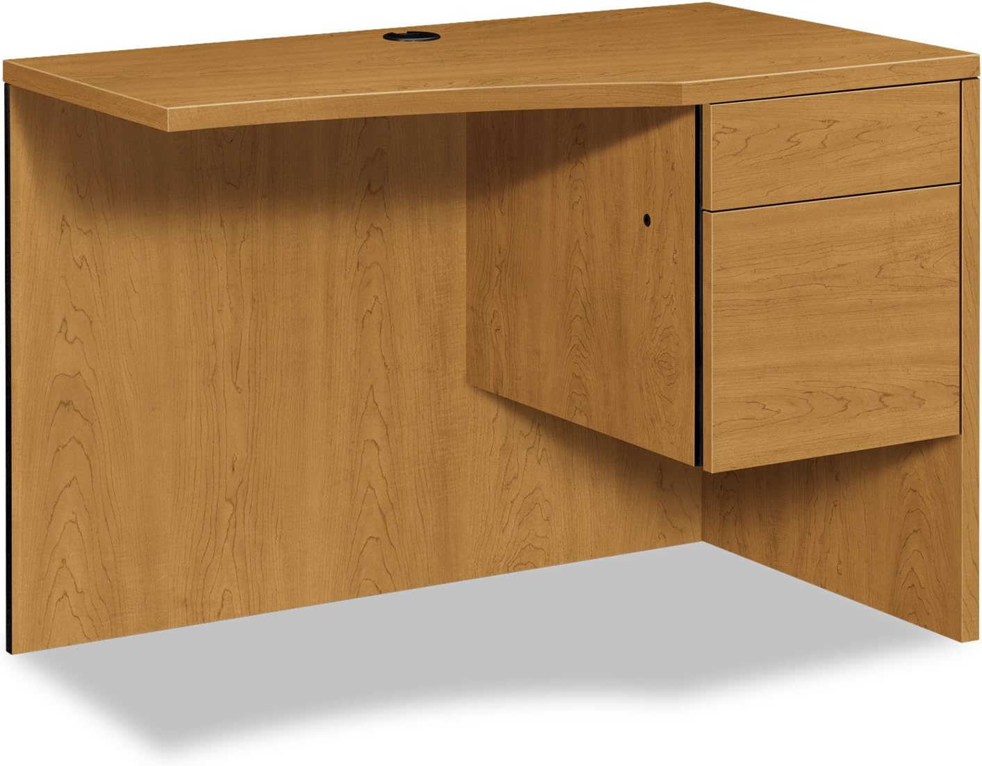 HON HON105817RCC 105817RCC 10500 Series Curved Return, Right, 42w x 18-24d x 29 1/2h, Harvest, 1, Brown