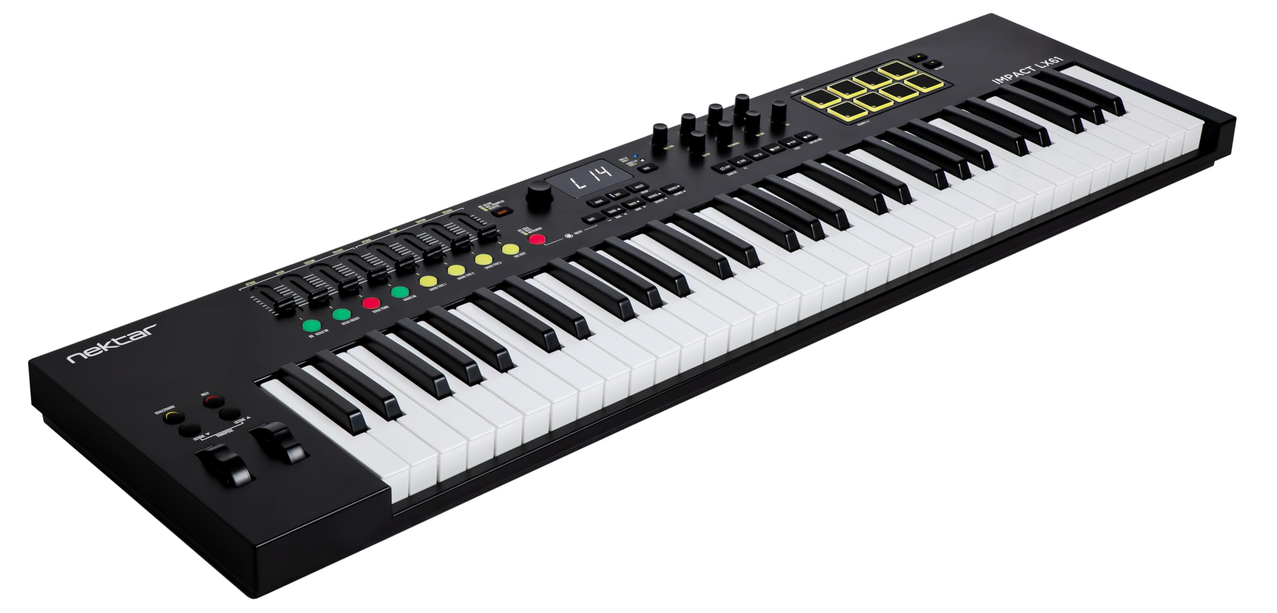 Nektar Impact LX61 mk3 MIDI Keyboard Controller | 61 Key
