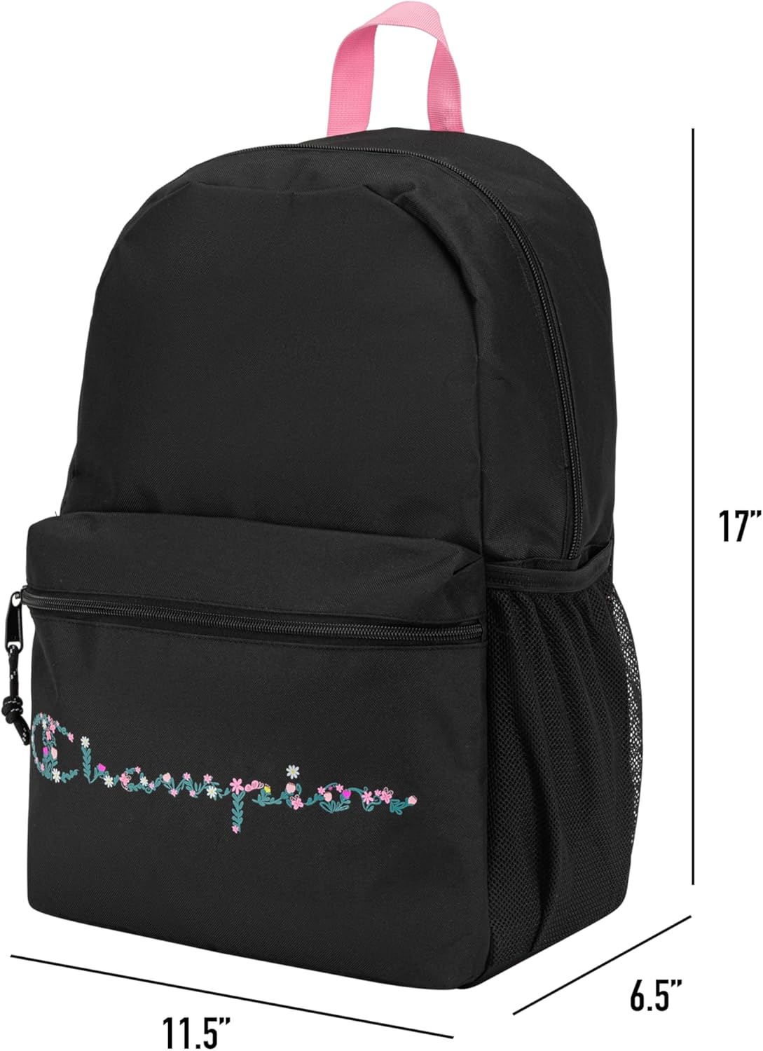 Champion Merit Backpack, Pink/Black, OS