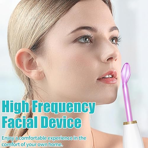 Miniatura 5 de TUMAKOU - Varita facial de alta frecuencia - Máquina portátil de piel facial de alta frecuencia - con 4 tubos de vidrio