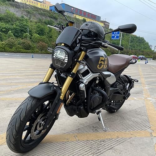 Miniatura 4 de Cubierta deflectora de parabrisas retro para motocicleta RoyalEnfield Royal Enfield Meteor Hunter 350 Interceptor 650 350 Himalayan 400 411 650 BS6