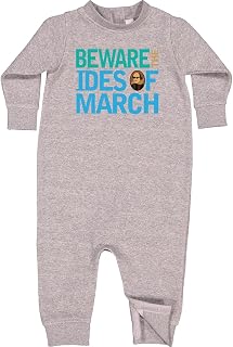 inktastic Julius Caesar Ides Of March Baby Fleece Romper