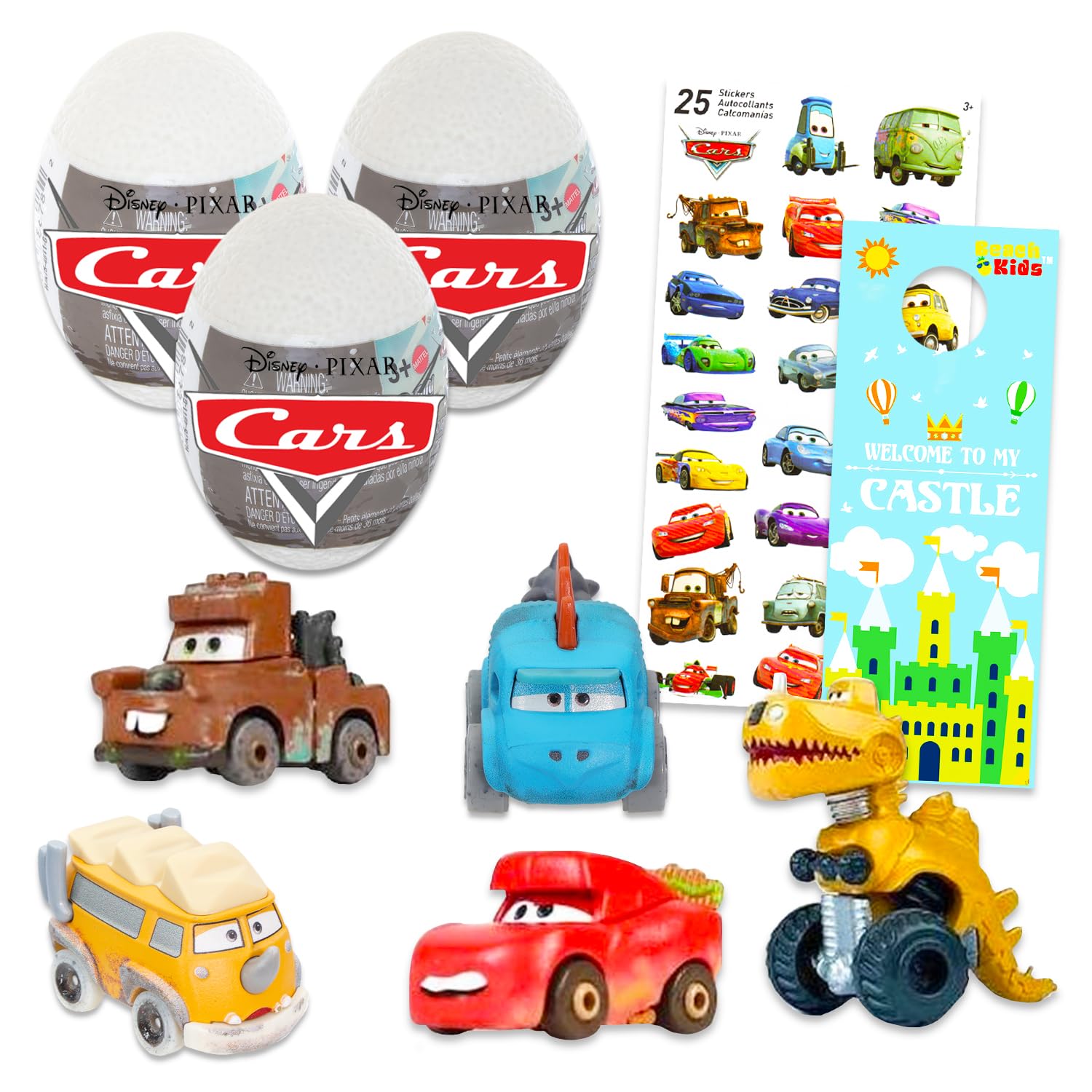 カーズ ディズニー ピクサー ミニフィギュア メガフィギアセット 20台
