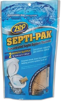 Zep Septic Tank Treatment 2 / Pk